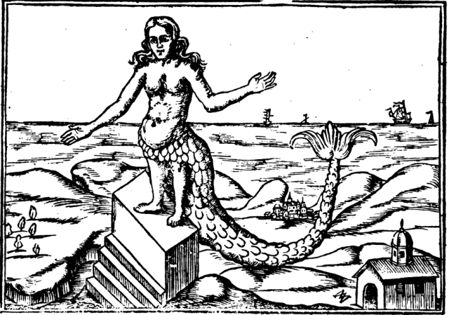 Atargatis, AKA Derceto in her unfinished transformation to a fish.