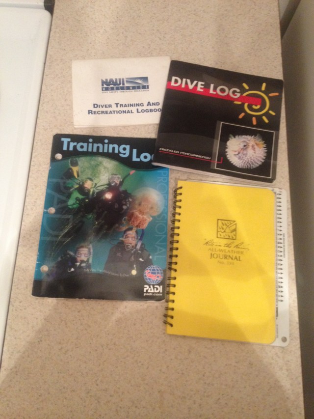 my little piece of diving history.